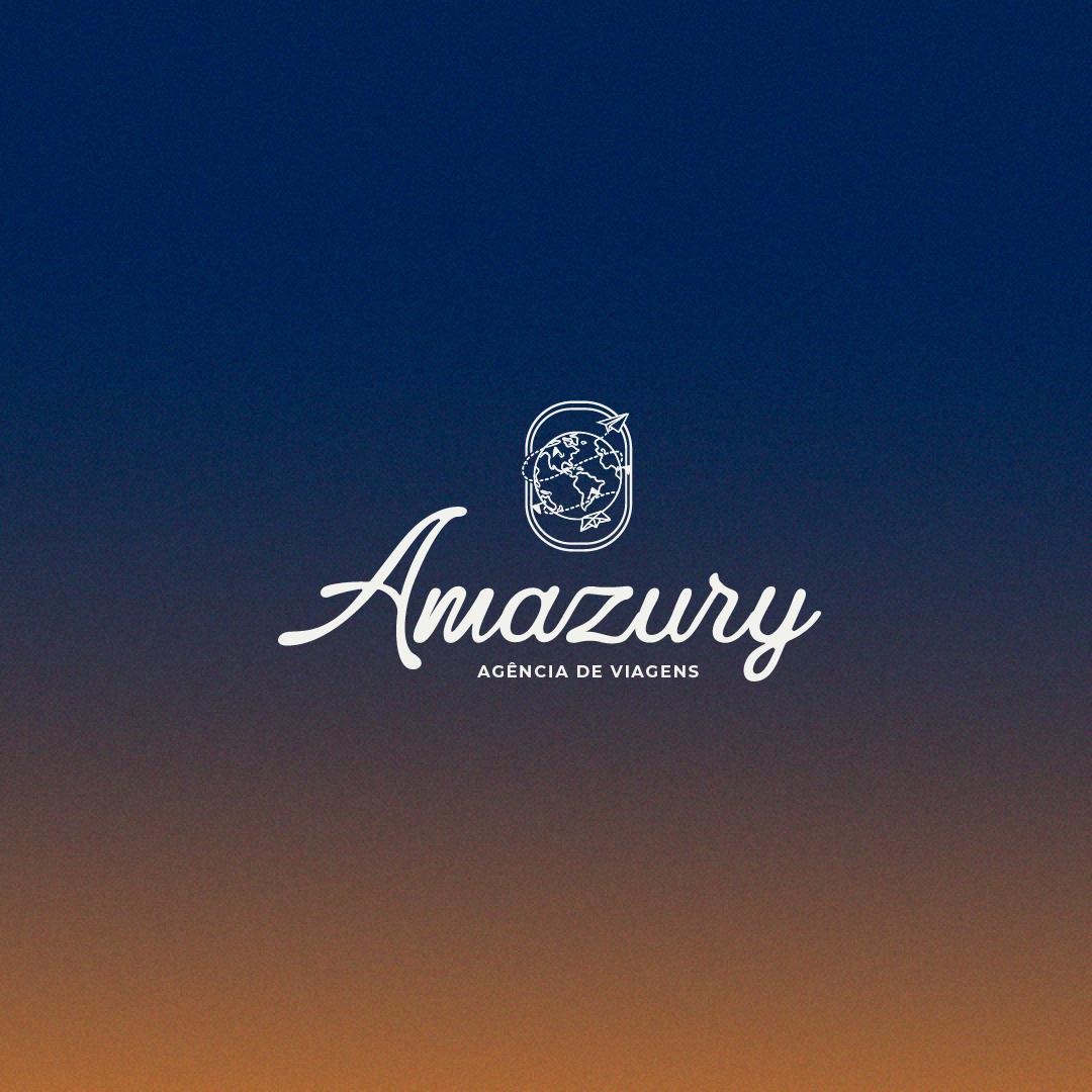 Logo Amazury Agência de Viagens Ltda