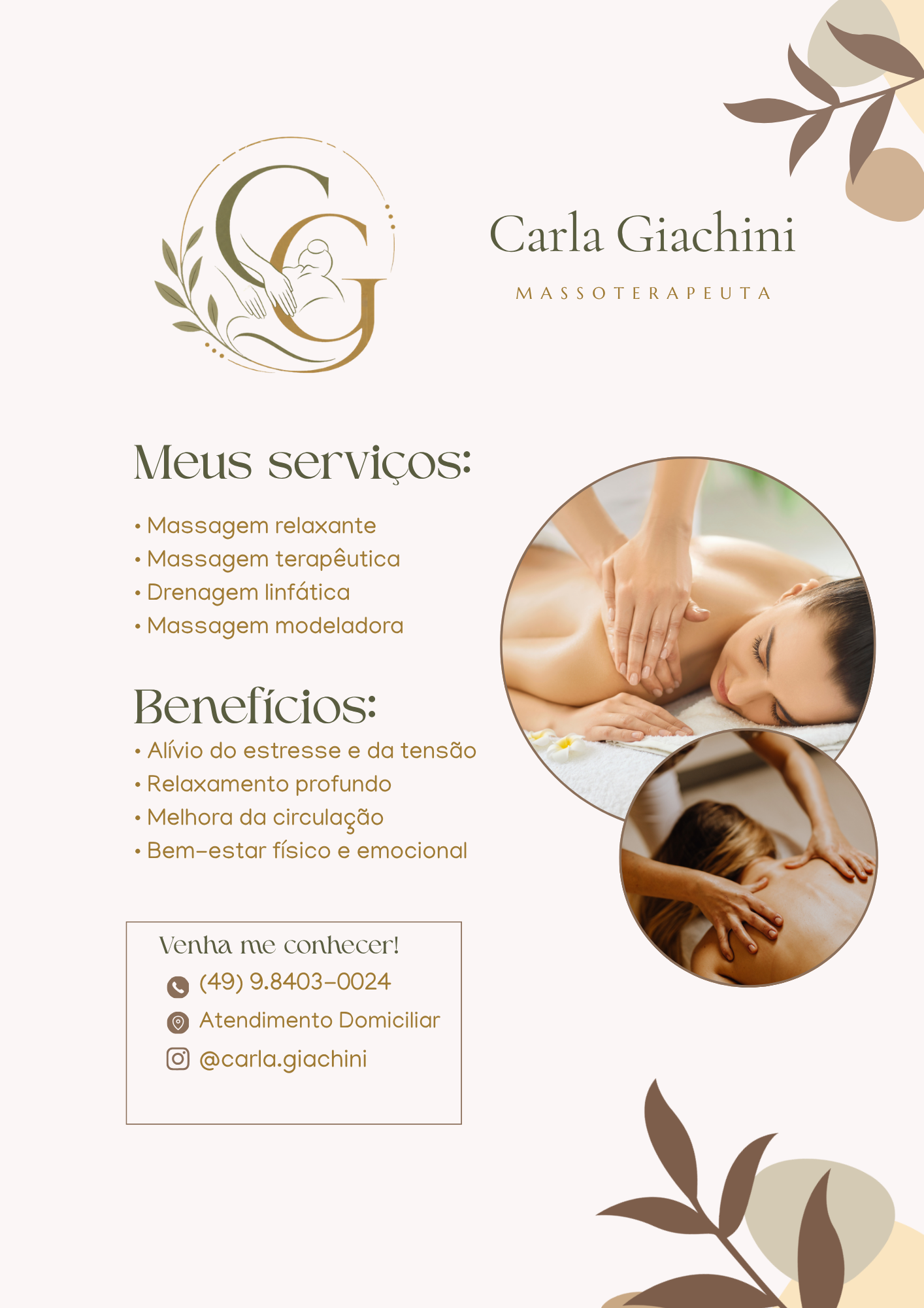 Carla Giachini - Massoterapeuta